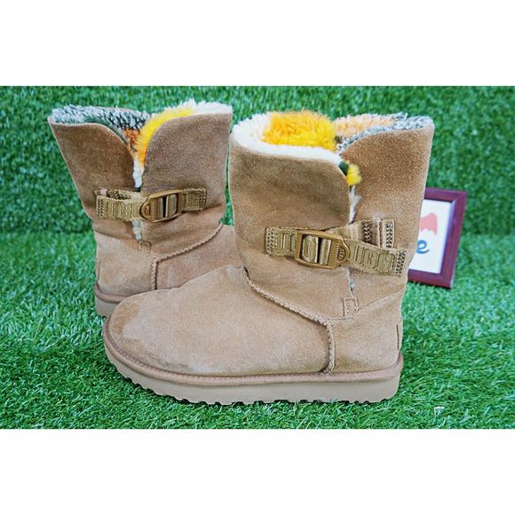 UGG Shoes - UGG Bailey Buckle Cali Collage Boots - Chestnut Olive - Women's Size 7